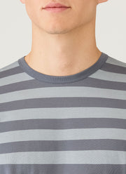 Men's Classic T-shirt in Stone Blue/Slate Blue