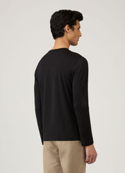 Men's Classic Long Sleeve T-shirt in Black