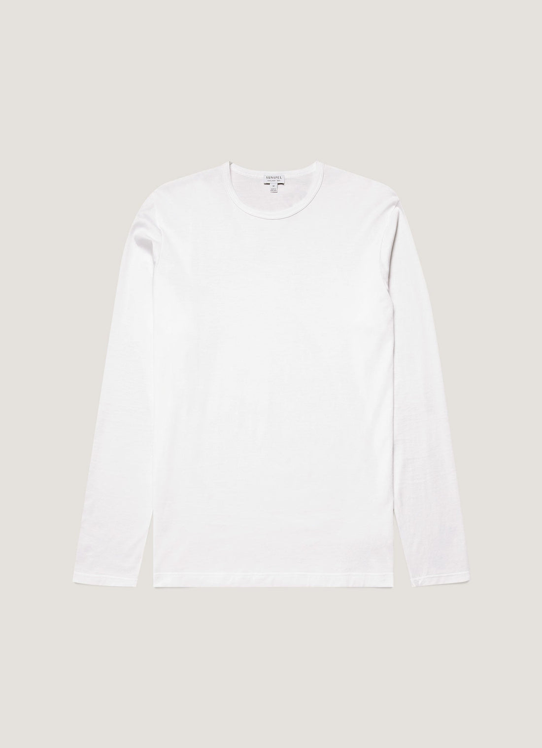 Men's Classic Long Sleeve T-shirt in White