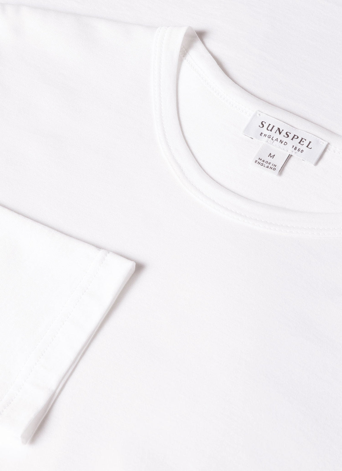 Men's Classic Long Sleeve T-shirt in White