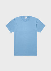 Men's Riviera T-shirt in Blue Mist Melange