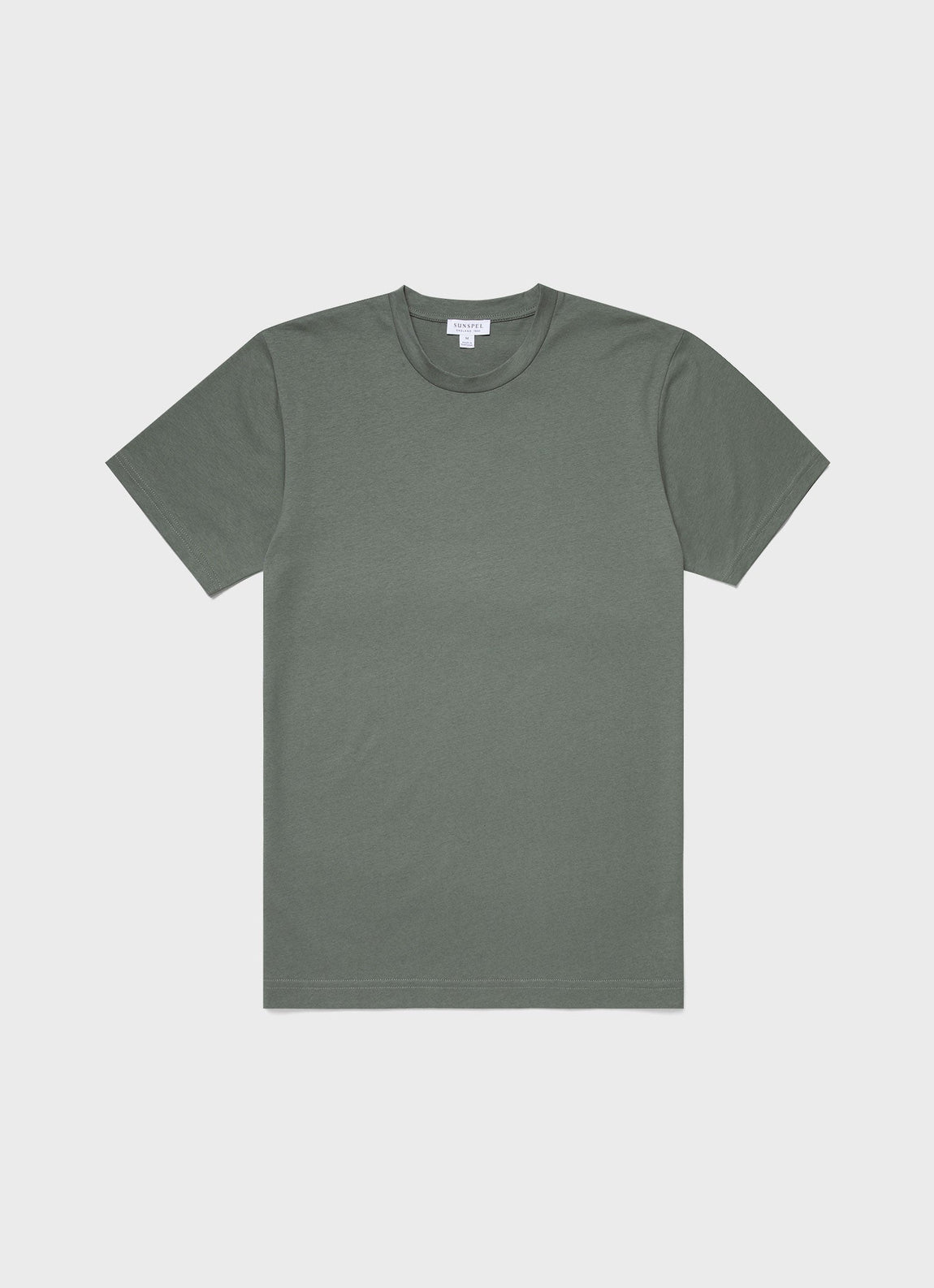Men's Riviera T-shirt in Smoke Green Melange
