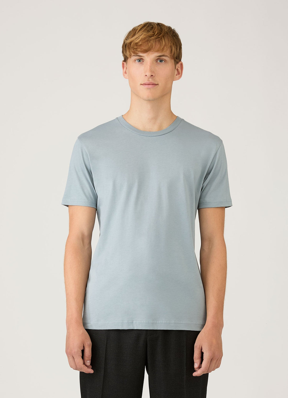 Men's Riviera Midweight T-shirt in Stone Blue