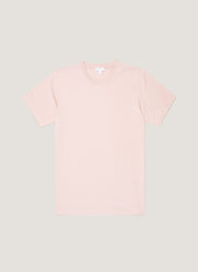 Men's Riviera Midweight T-shirt in Pale Pink