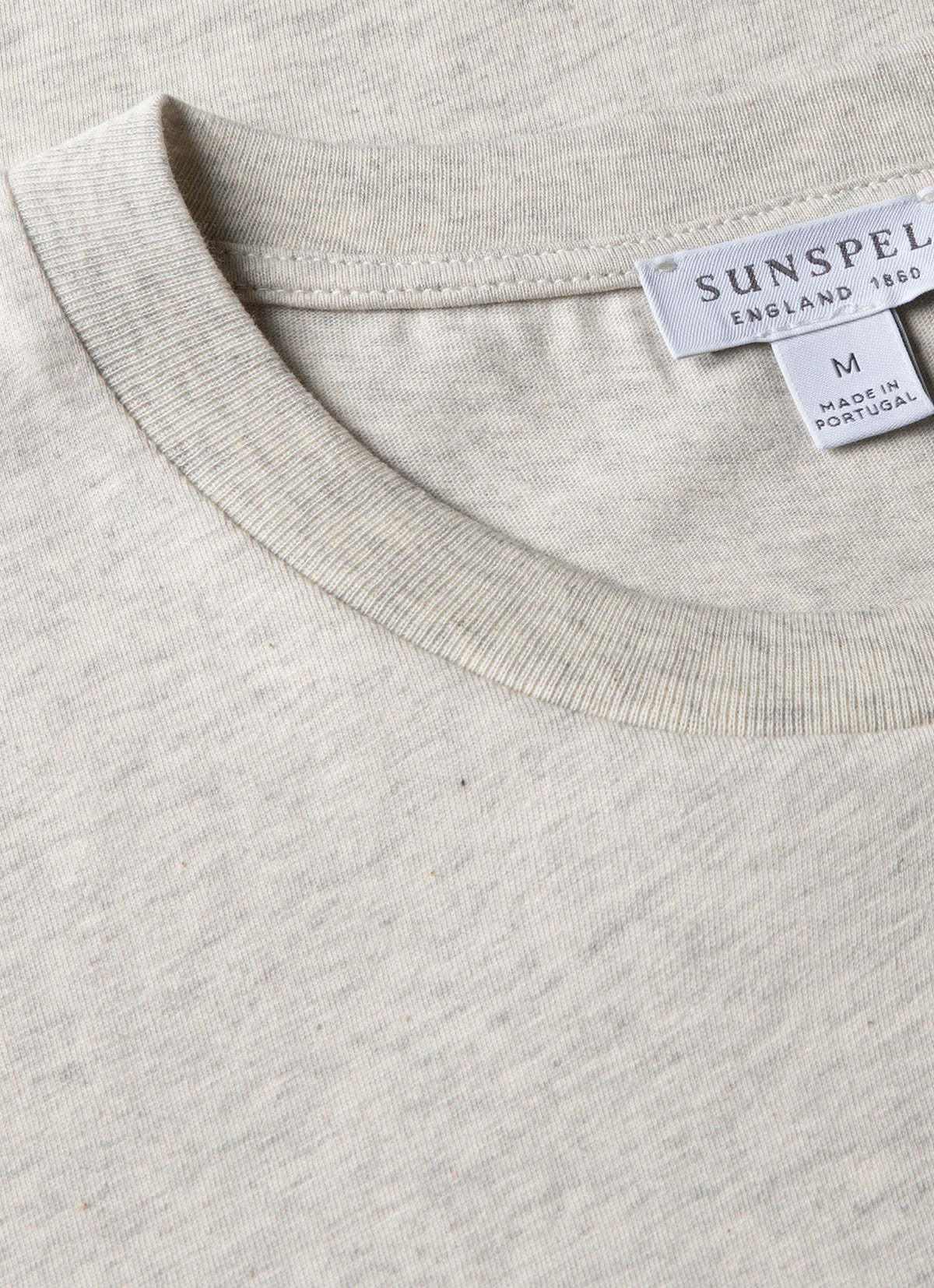 Men's Riviera Midweight T-shirt in Archive White Melange