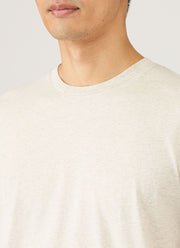 Men's Riviera Midweight T-shirt in Archive White Melange