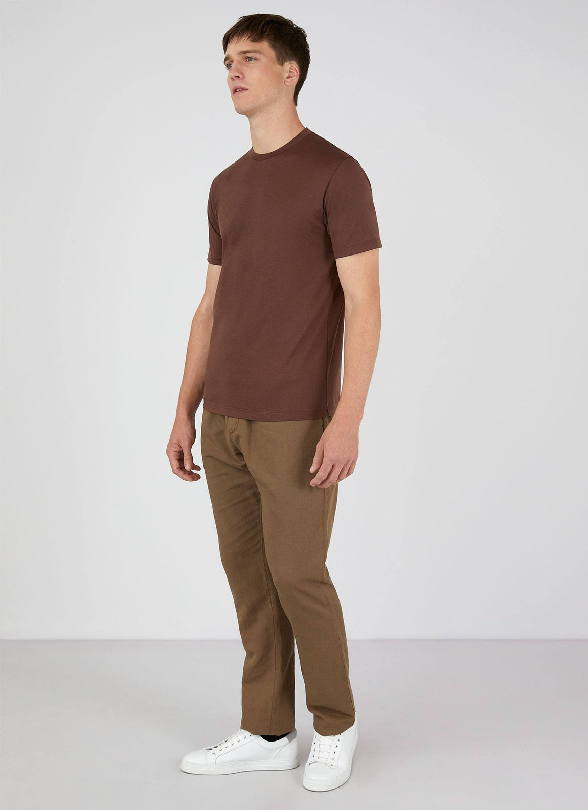 Men's Riviera T-shirt in Cocoa