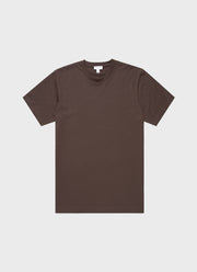 Men's Riviera T-shirt in Dark Walnut