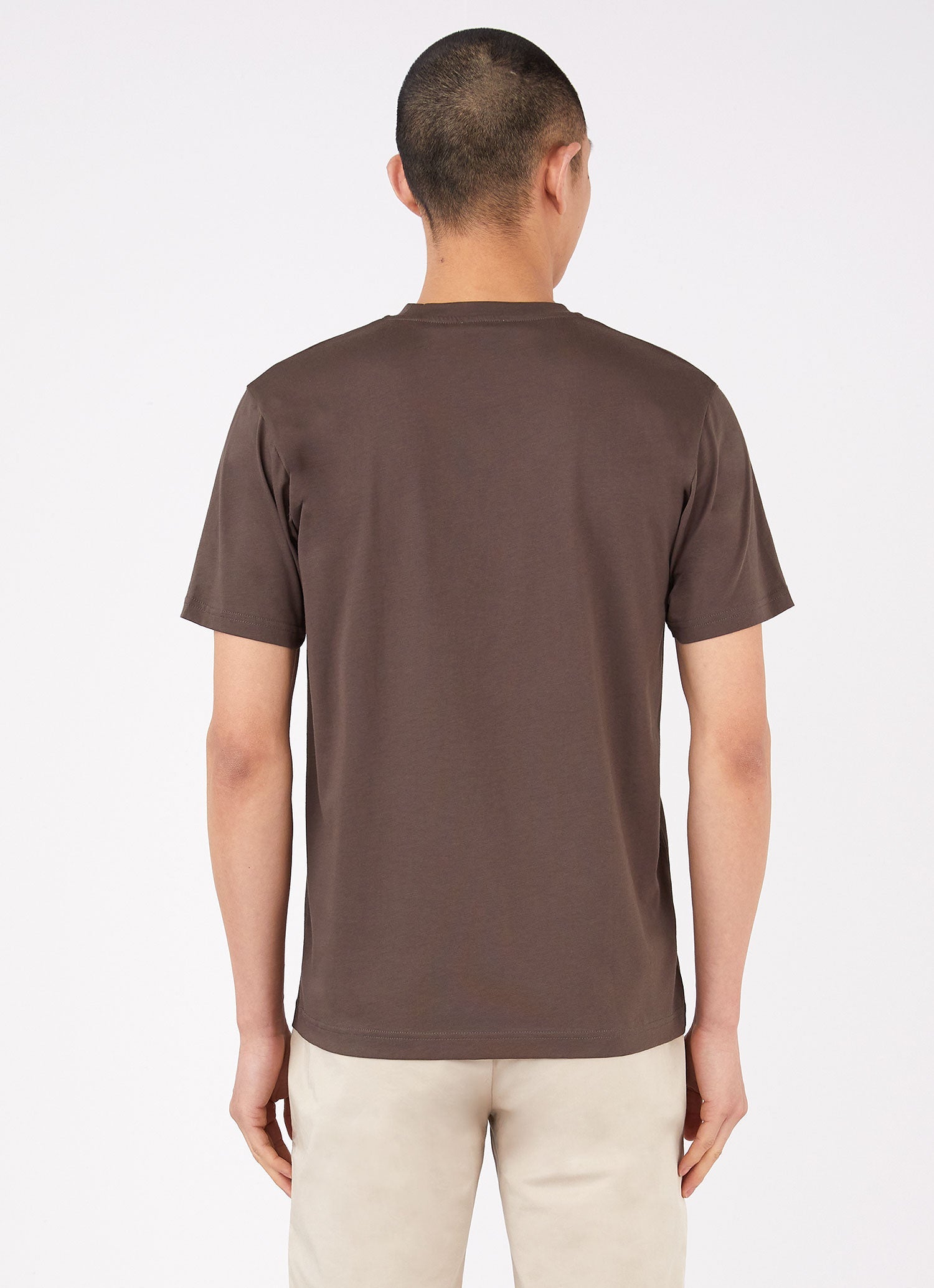 Men's Riviera T-shirt in Dark Walnut