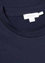 Men's Organic Cotton Riviera T-shirt in Navy in Navy