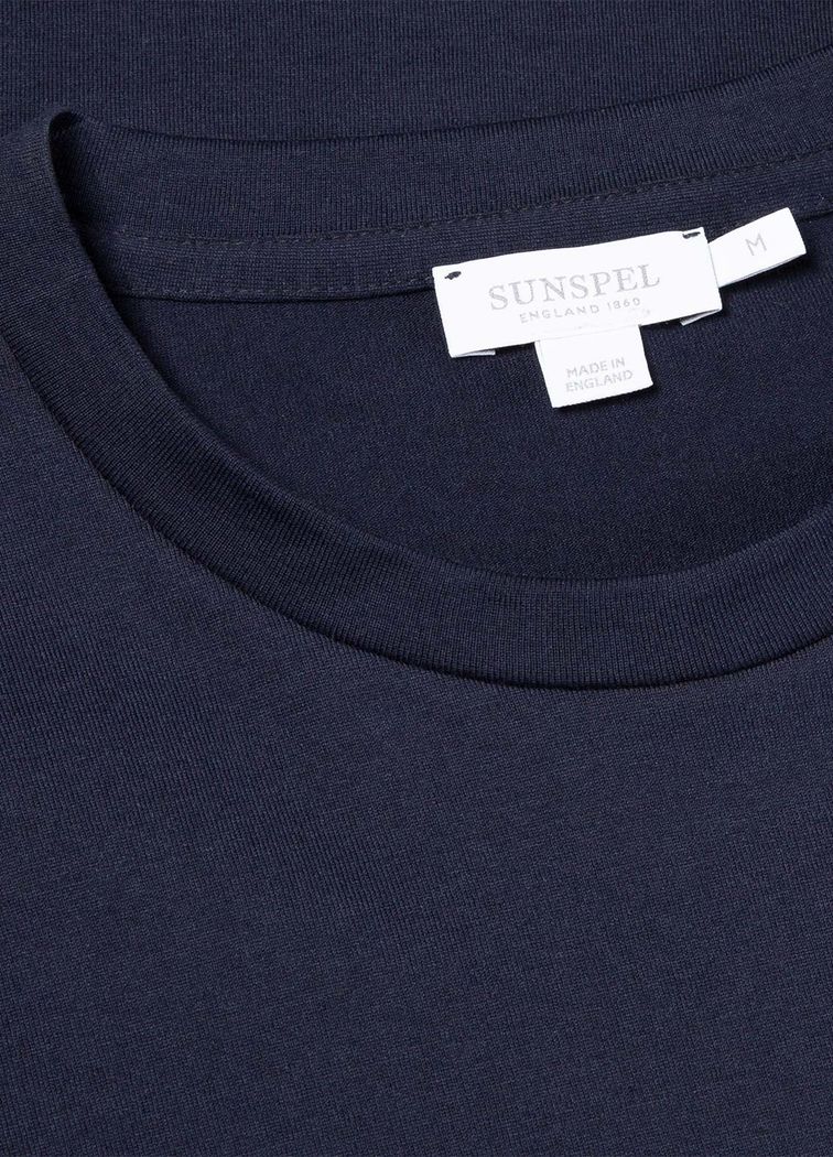Men's Organic Cotton Riviera T-shirt in Navy in Navy