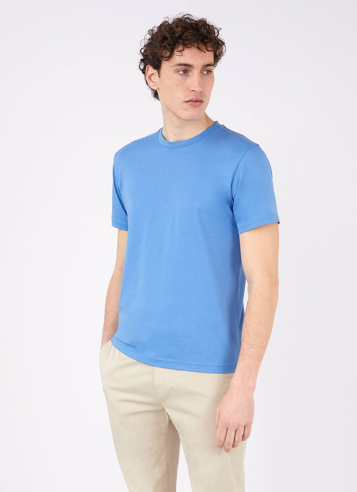 Men's Riviera T-shirt in Lake Blue