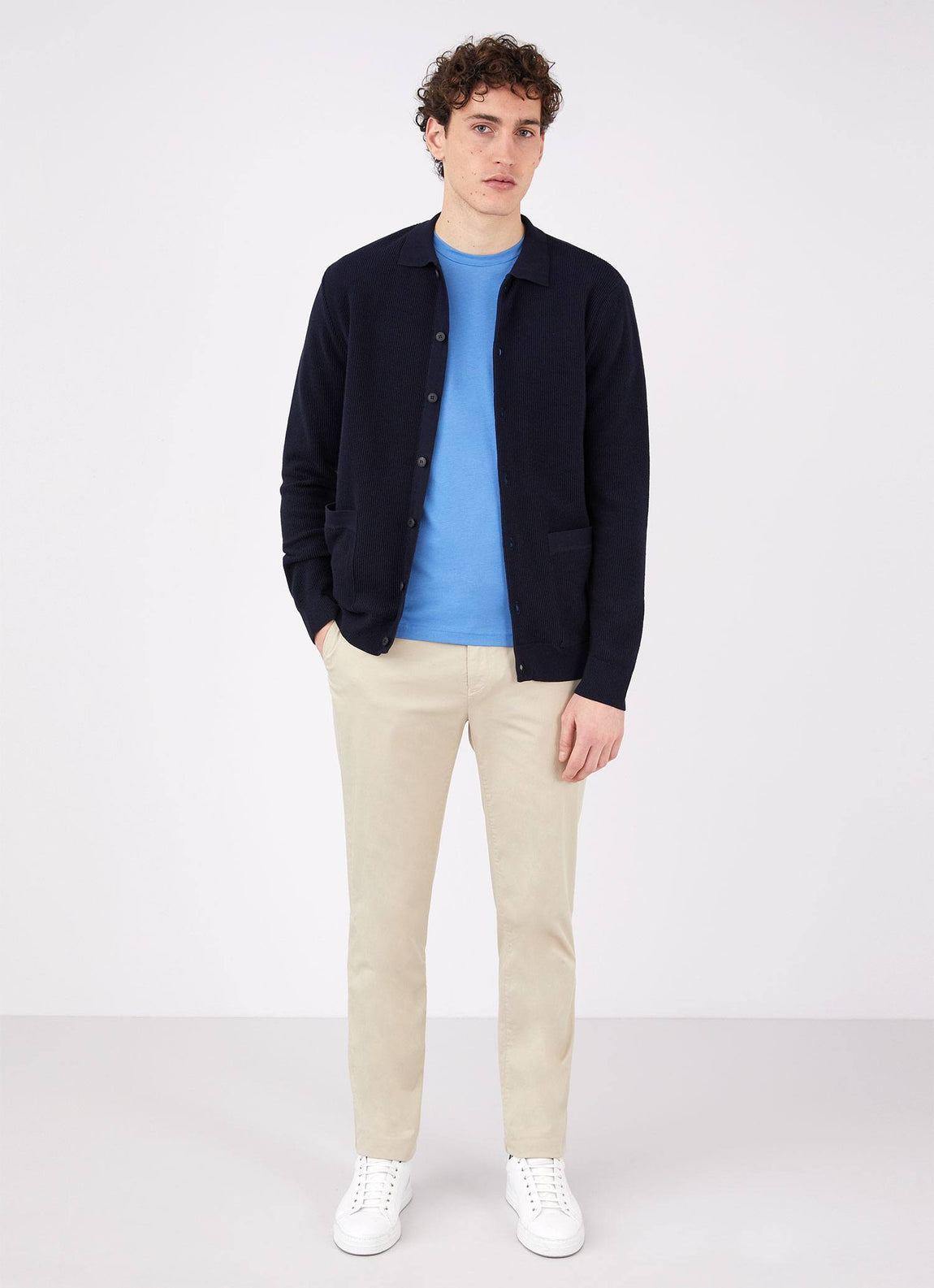 Men's Riviera T-shirt in Lake Blue