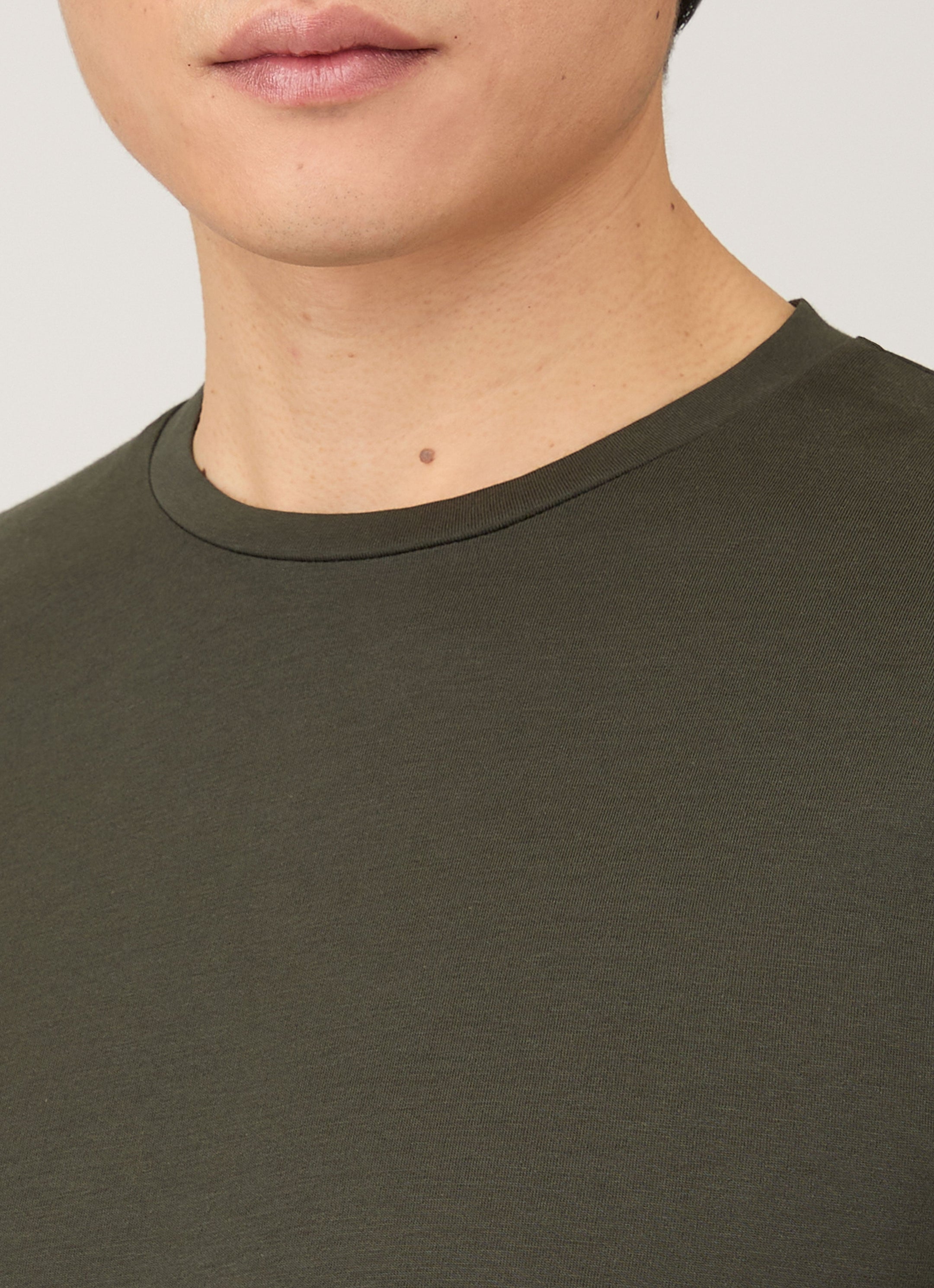 Men's Riviera Midweight T-shirt in Dark Green