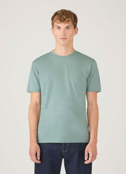 Men's Riviera Midweight T-shirt in Steel Green