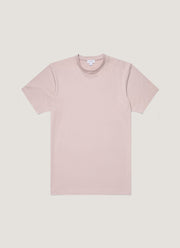 Men's Riviera Midweight T‑shirt in Pale Pink