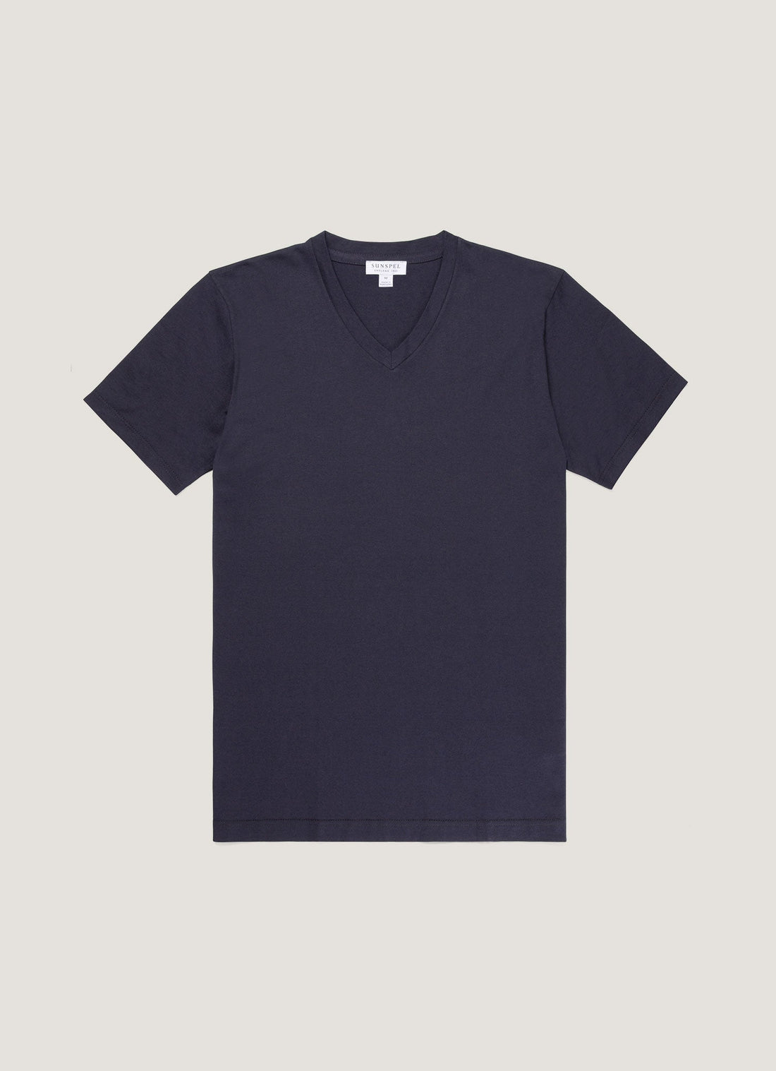 T-shirt épaisseur moyenne Riviera à col en V