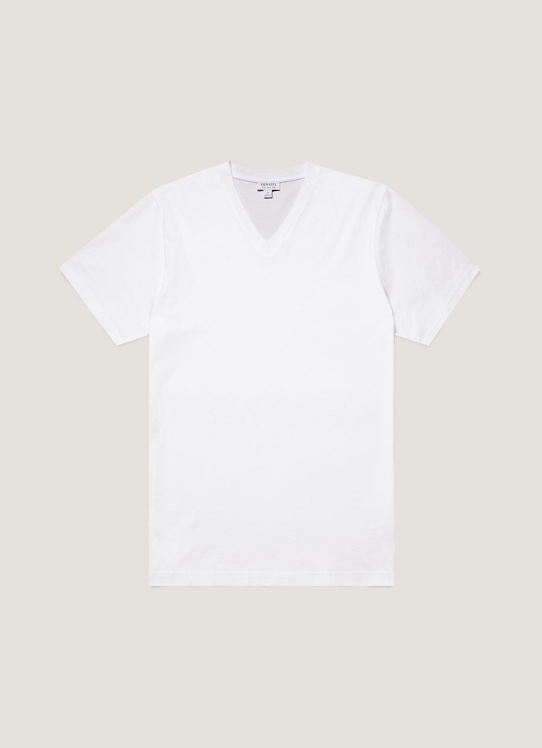 T-shirt épaisseur moyenne Riviera à col en V