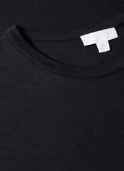 Men's Sea Island Cotton T-shirt in Black