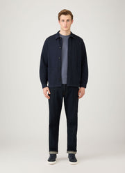 Men's Long Sleeve Riviera Midweight T-shirt in Slate Blue