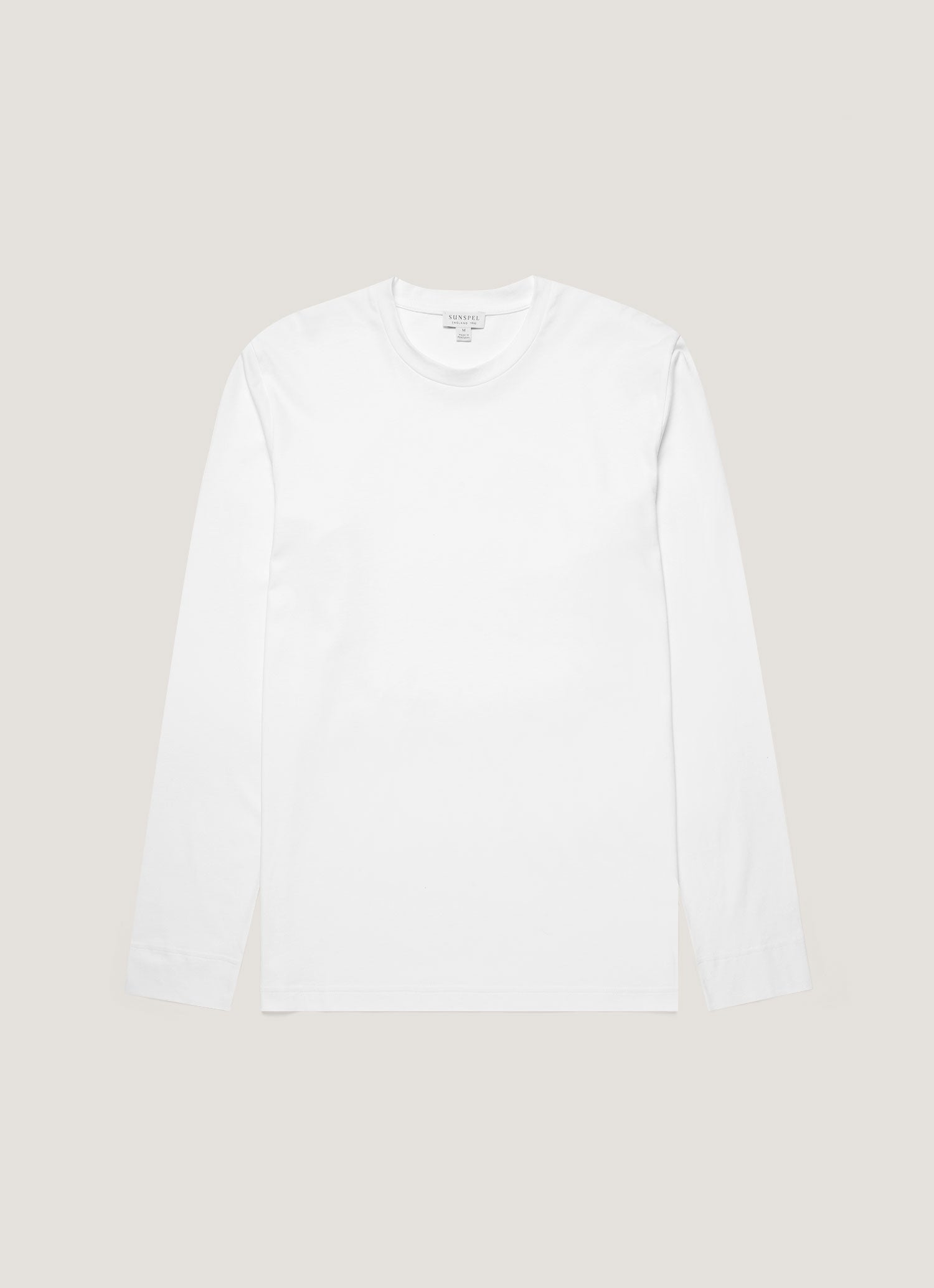Men's Long Sleeve Riviera T-shirt in White