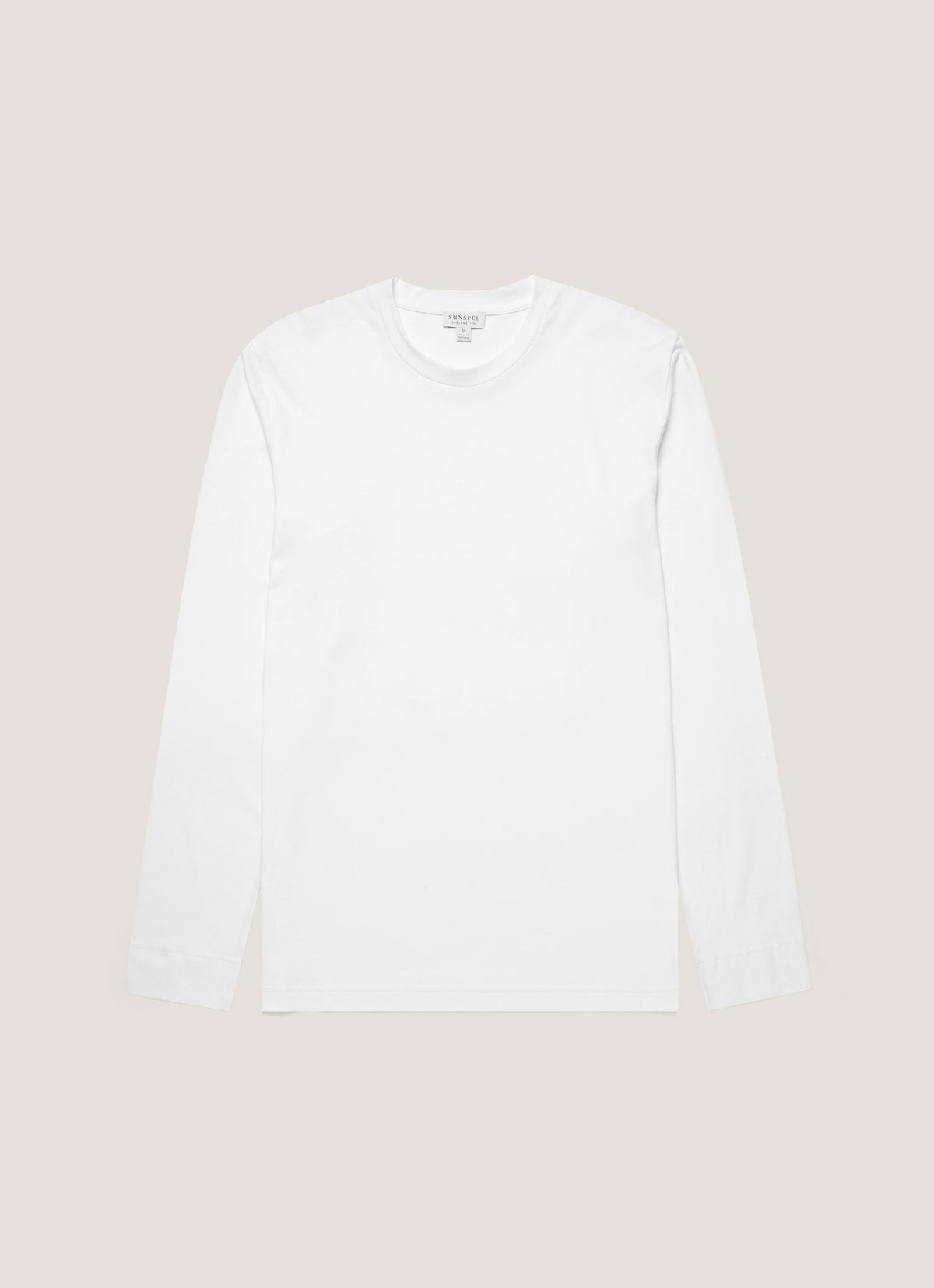 Men's Long Sleeve Riviera T-shirt in White