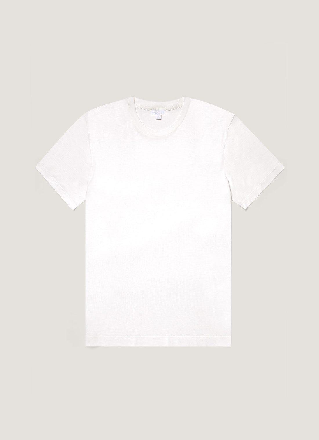 Men's Silk Cotton T-shirt in White