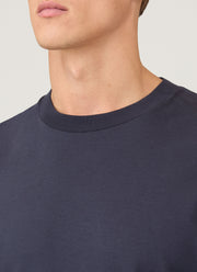 Men's Oversized Heavyweight T-shirt in Navy
