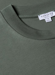 Men's Relaxed Fit Heavyweight T-shirt in Dusk Green