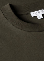 Men's Relaxed Fit Heavyweight T-shirt in Dark Green
