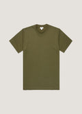 Men's Relaxed Fit Heavyweight T-shirt in Deep Olive