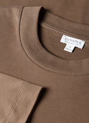 Men's Long Sleeve Heavyweight T-shirt in Bark