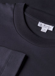 Men's Long Sleeve Heavyweight T-shirt in Navy