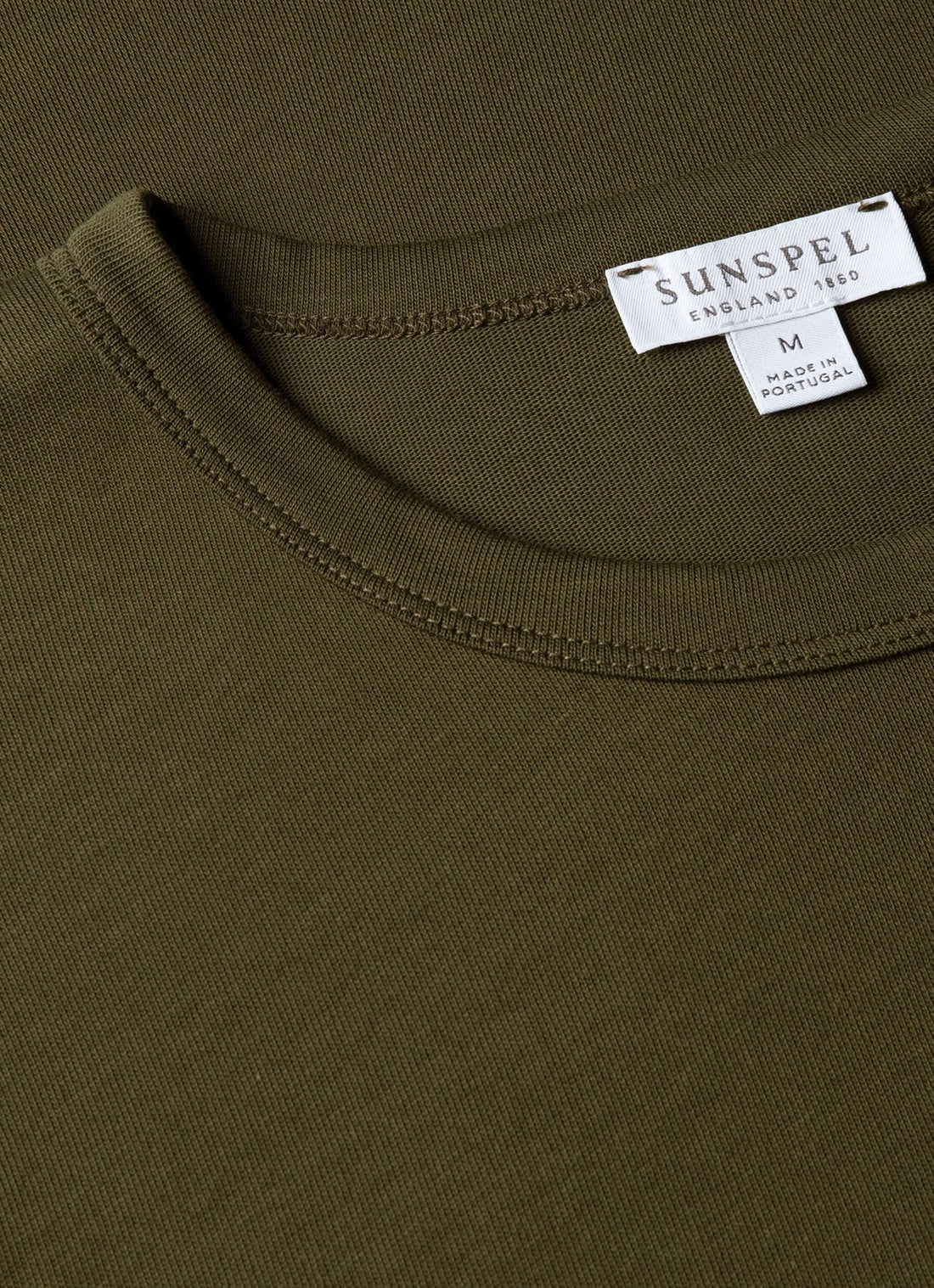Men's Heavyweight Jersey T-shirt in Deep Olive