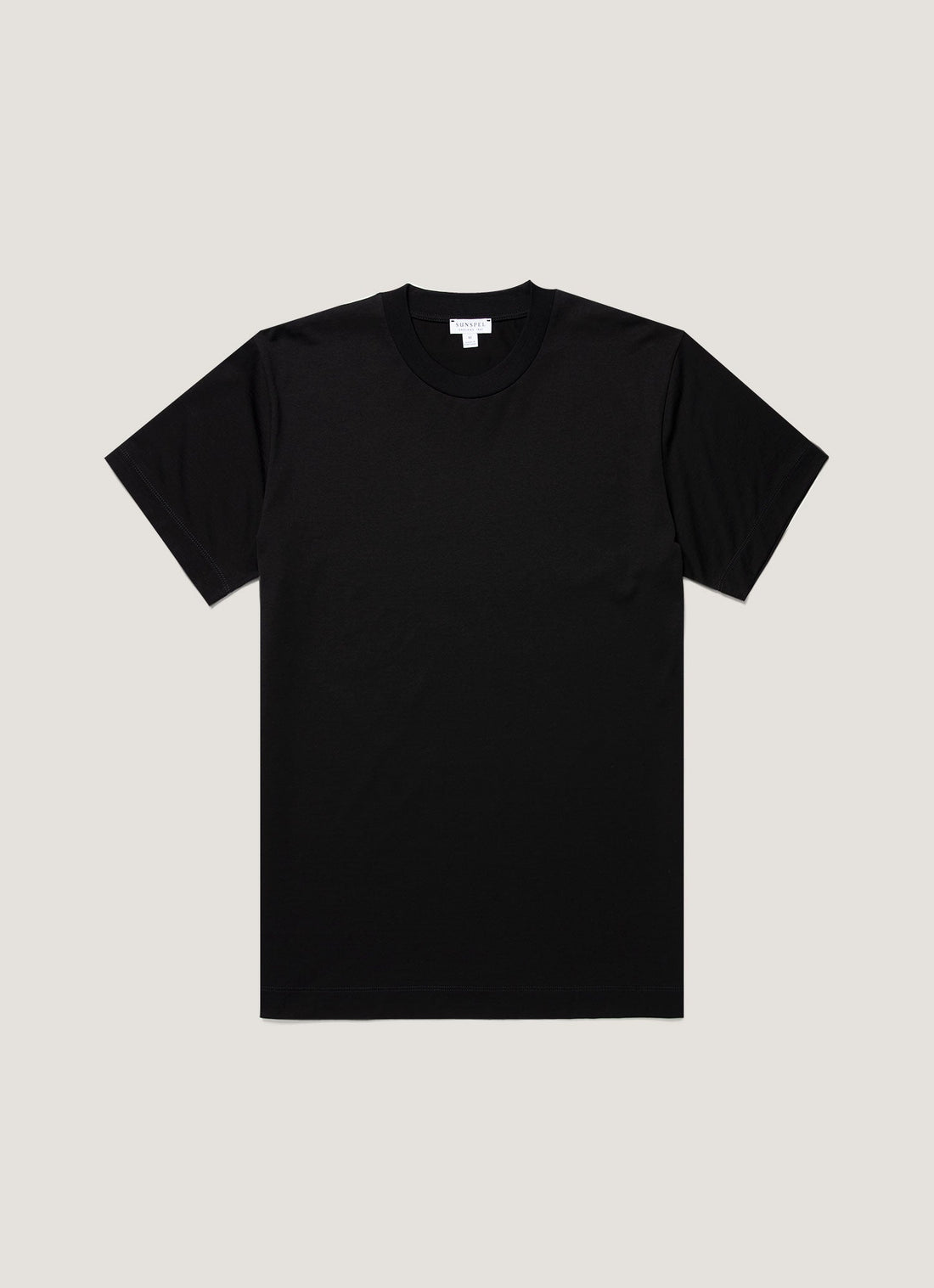 T-shirt en coton, soie et cachemire