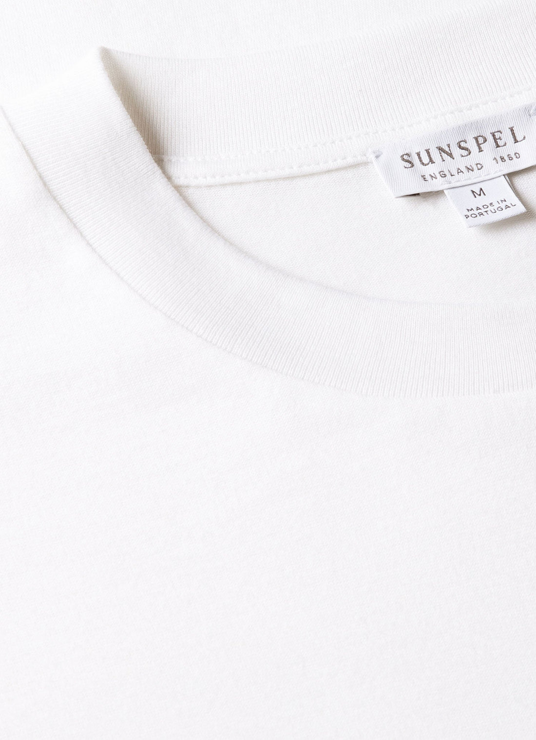 Men's Silk Cotton Cashmere T-shirt in White
