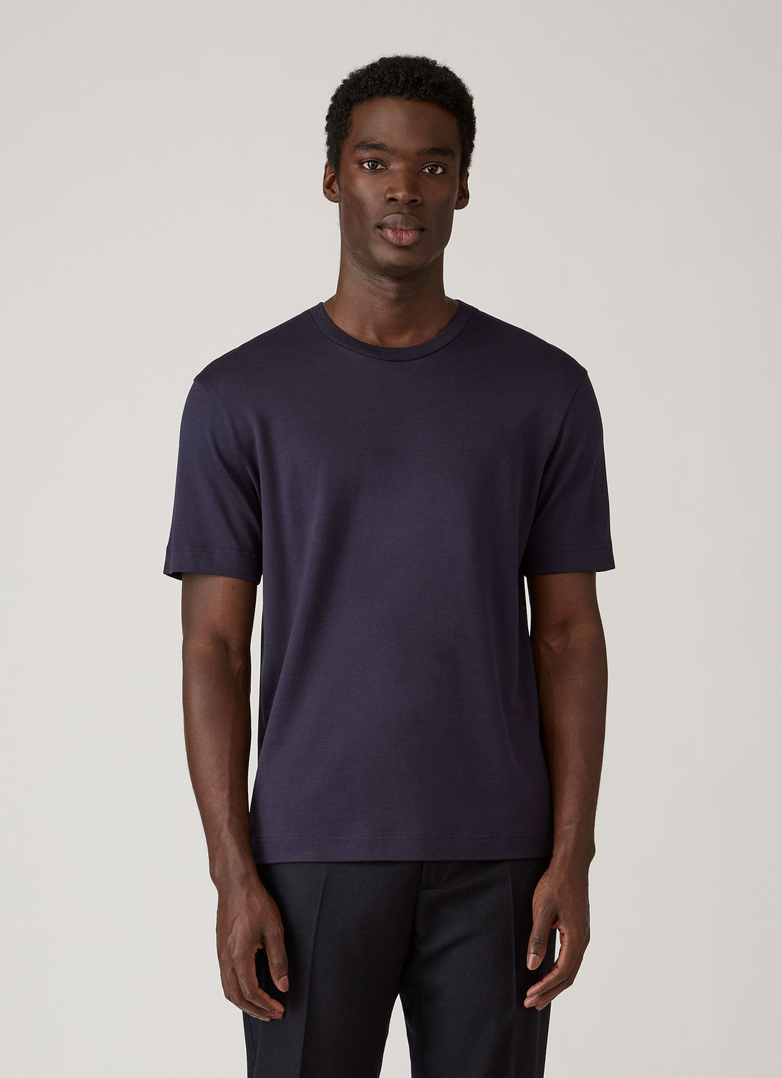 T-shirt en soie et coton