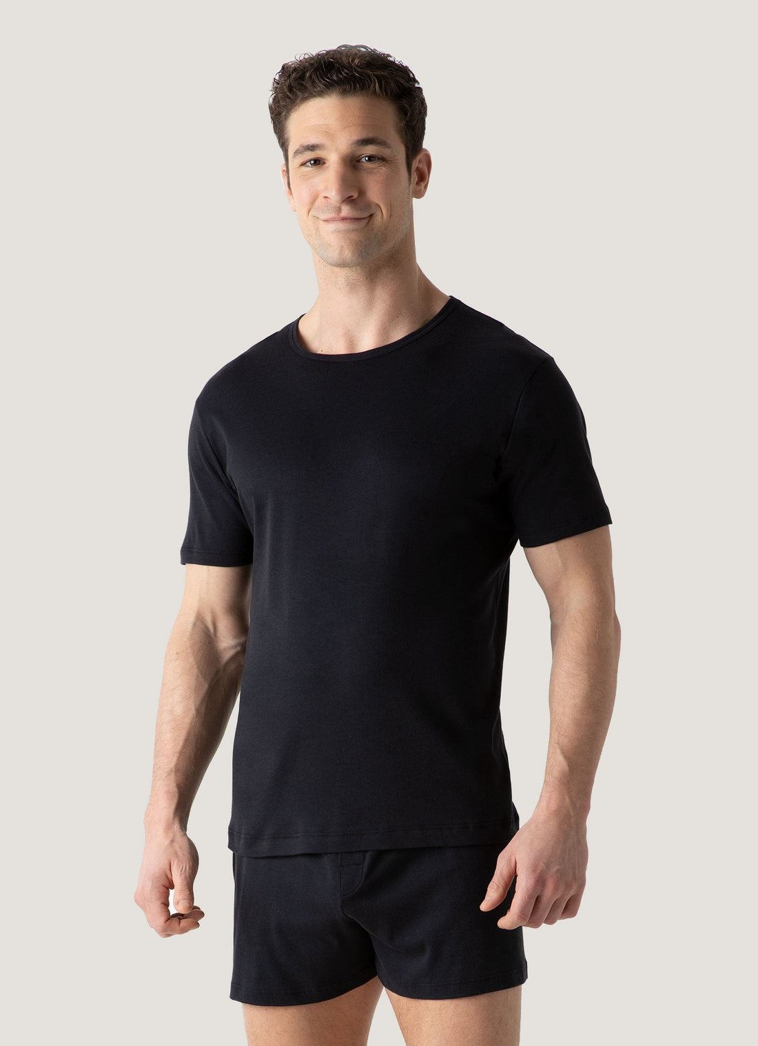 T-shirt sous-vêtements en coton Sea Island