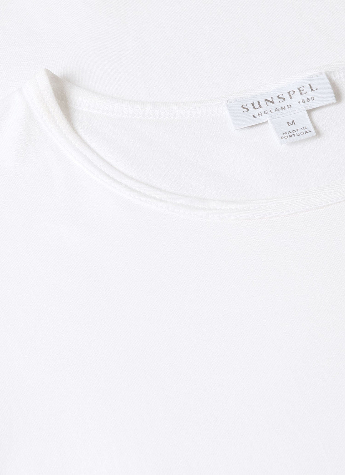 Men's Superfine Underwear T-shirt in White
