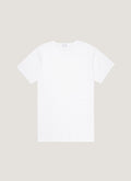 Men's Cellular Cotton Underwear T-shirt in White