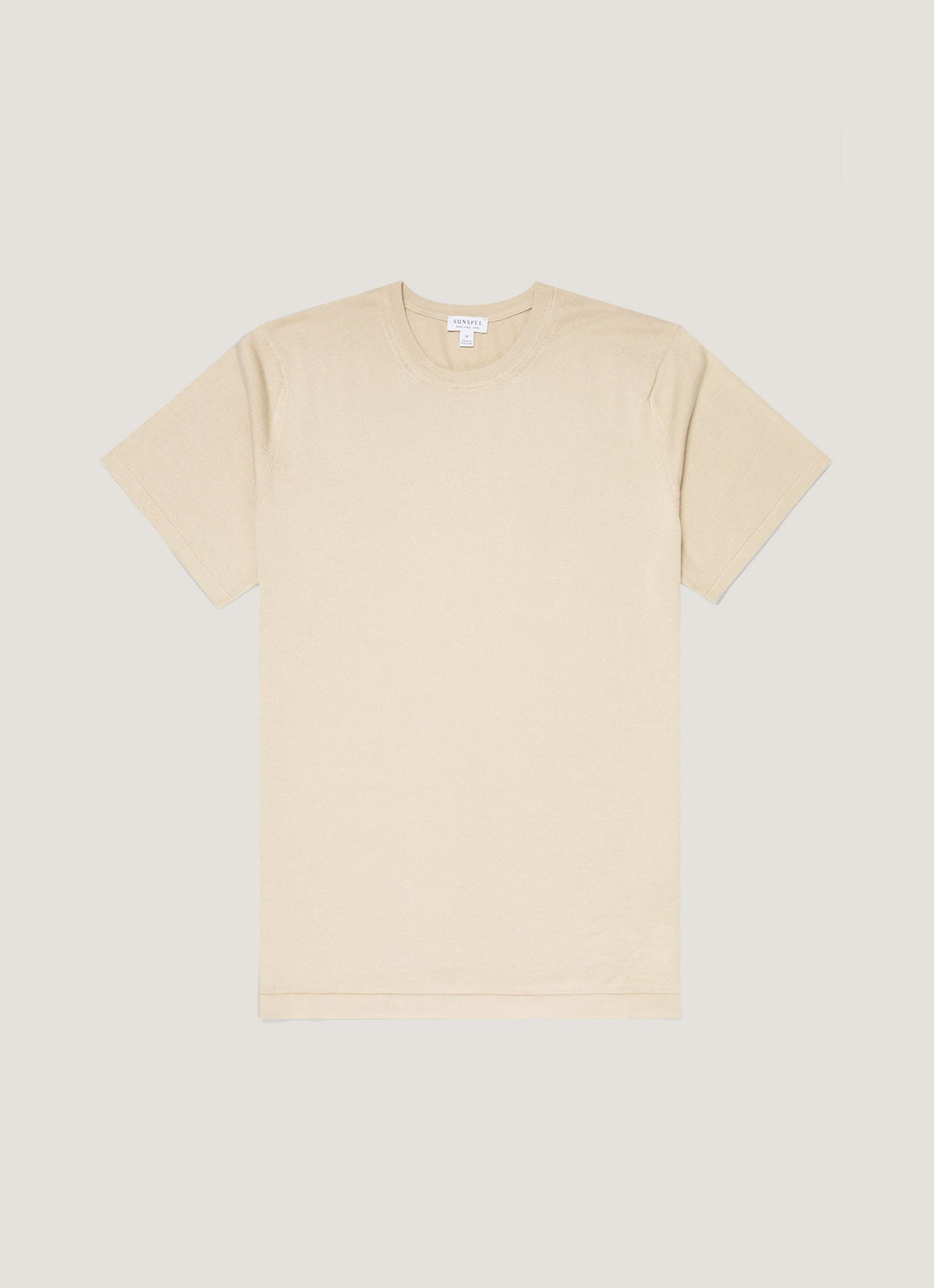 Men's Sea Island Cotton Knit T-shirt in Hazelwood