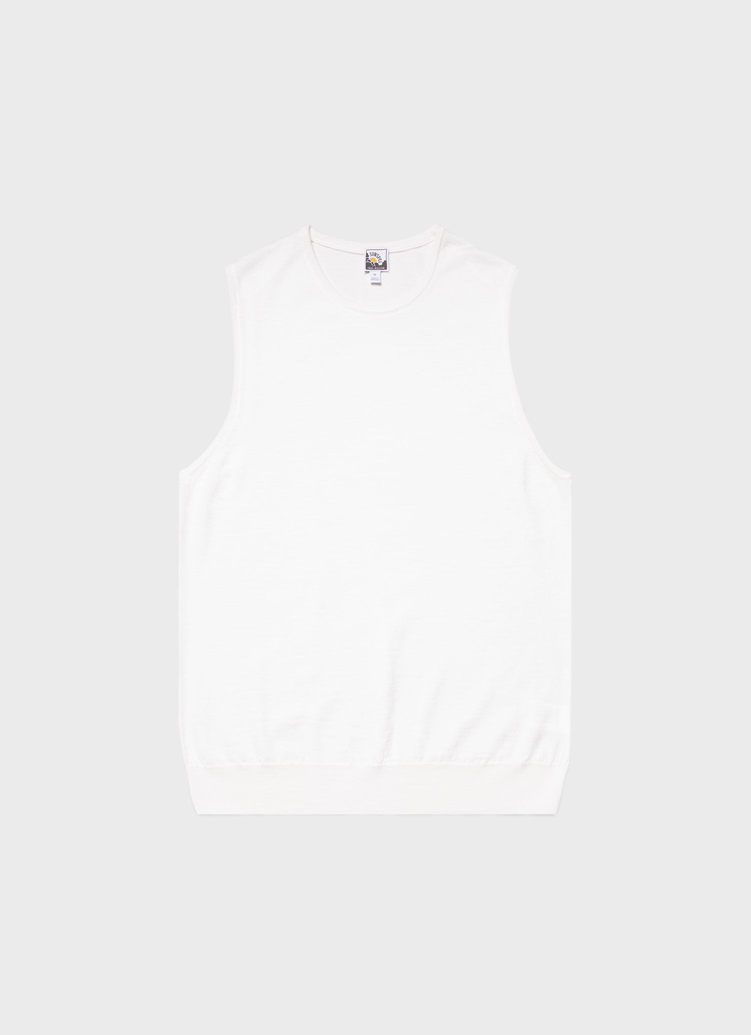 Men's Paul Weller Merino Tank Top in Cotton