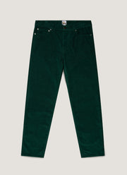 Men's Sunspel x Paul Weller Corduroy Trouser in Forest