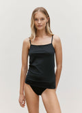 Women's Cotton Cami in Black