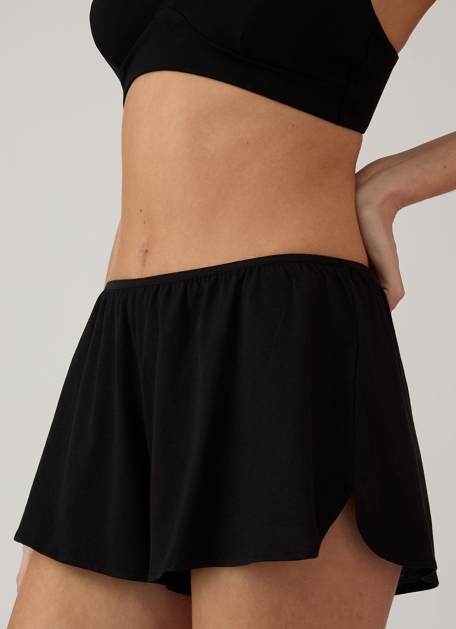 Women's French Knicker in Black