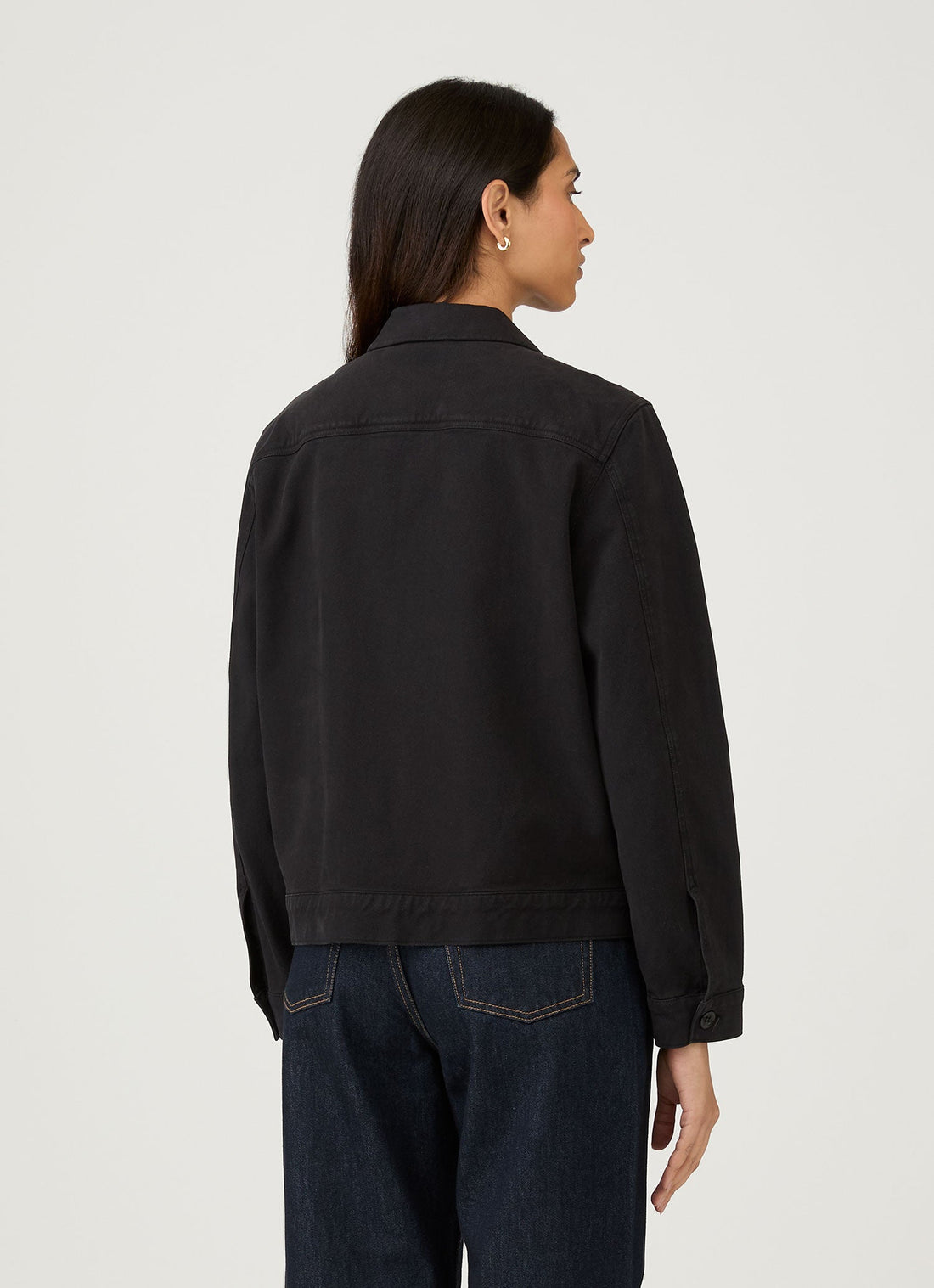 Women's Chore Jacket in Black