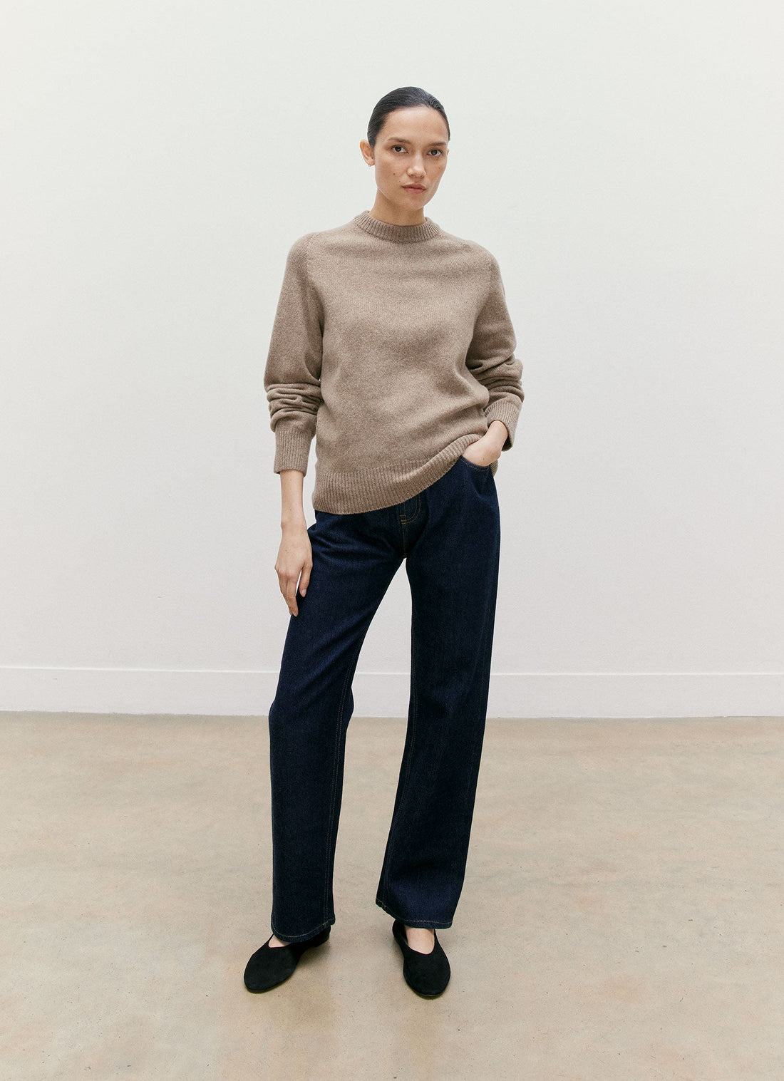Pull en laine d’agneau