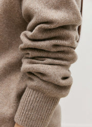 Women's Lambswool Jumper in Mink
