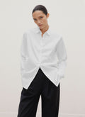 Women's Cotton Shirt in White