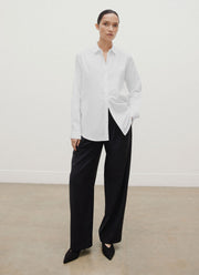 Women's Cotton Shirt in White